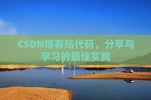 CSDN博客贴代码，分享与学习的最佳实践